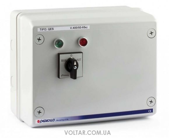 Пульт управления QES 300 для трёхфазных фекальных насосов Pedrollo в Ростове-на-Дону 